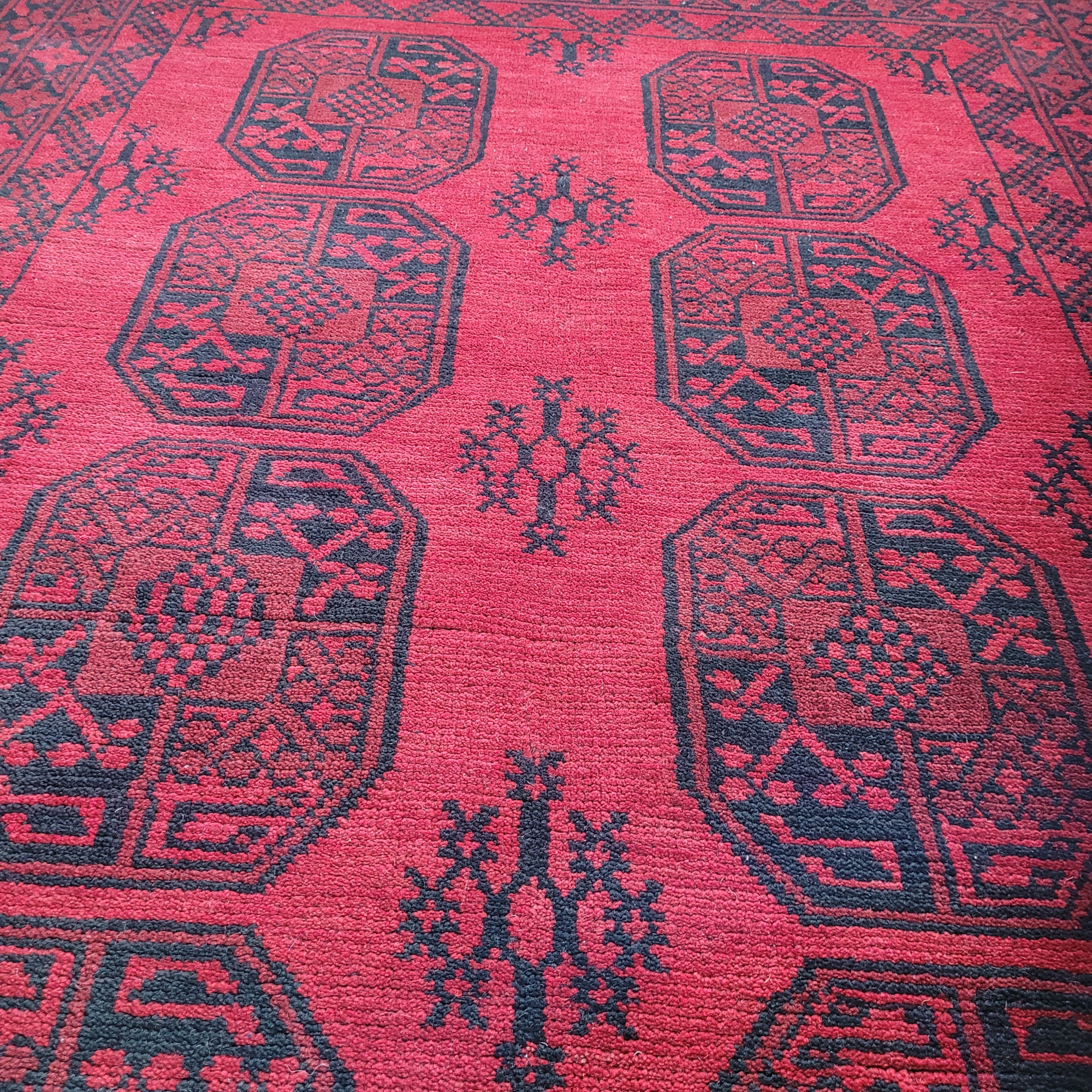Agcha Hand Knotted Rug 3'11