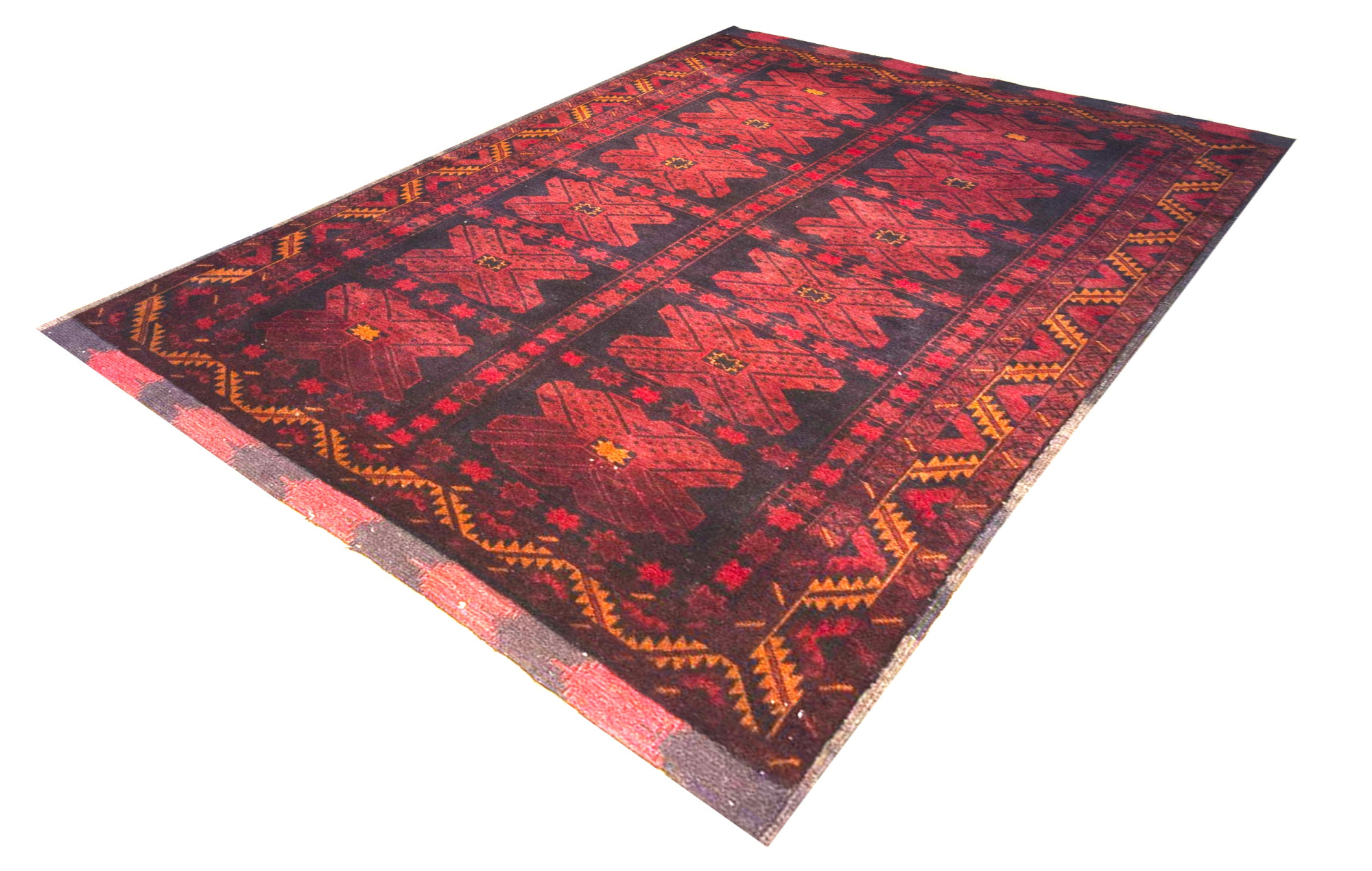 Baluch Hand Knotted Rug 3'11