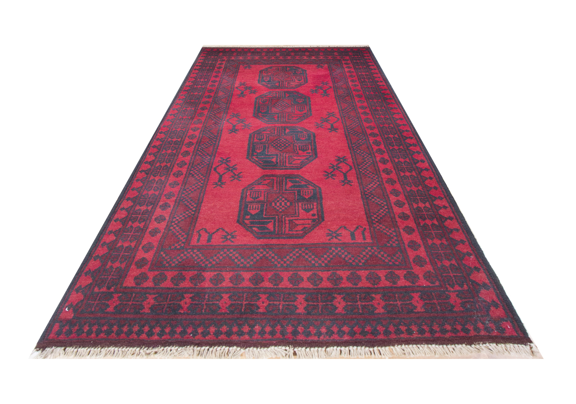 Agcha Hand Knotted Rug 3'2