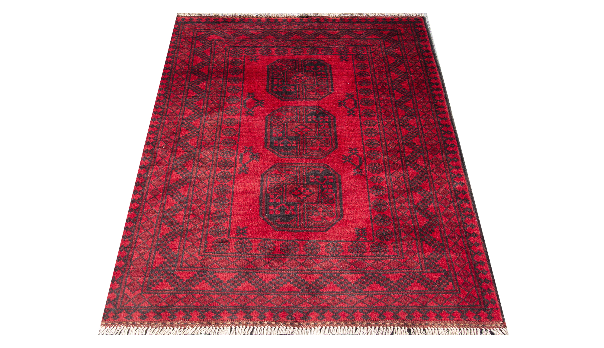 Agcha Hand Knotted Rug 3'3