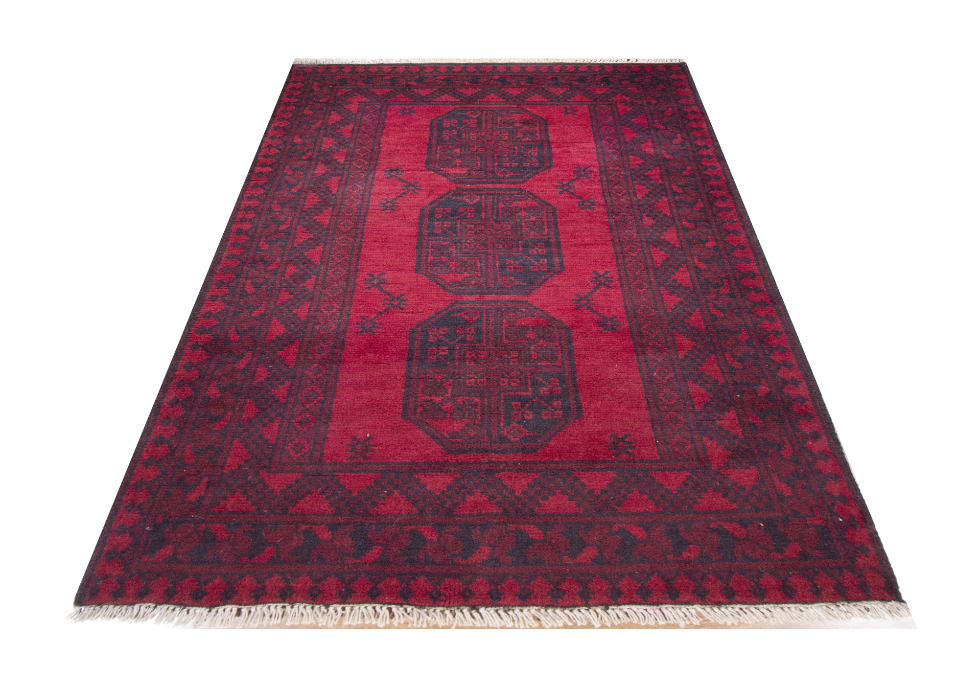 Agcha Hand Knotted Rug 3'4