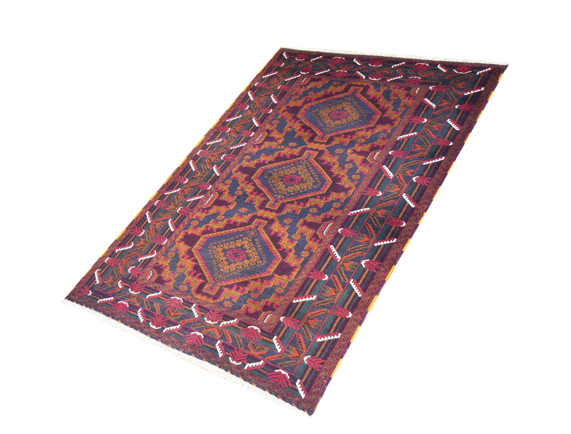 Baluch Hand Knotted Rug 3'8