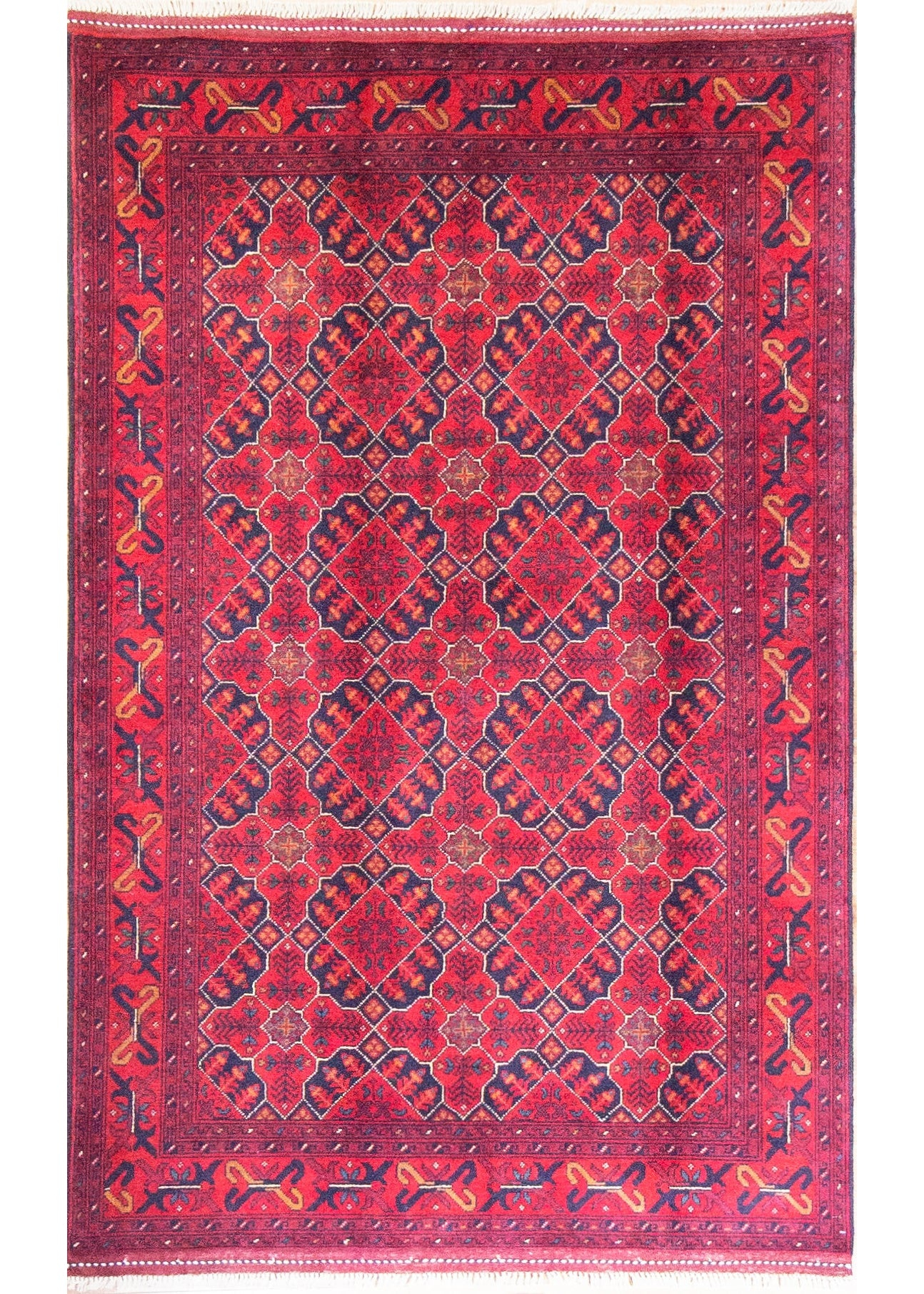 Khal Mohammadi Hand Knotted Rug 4'0