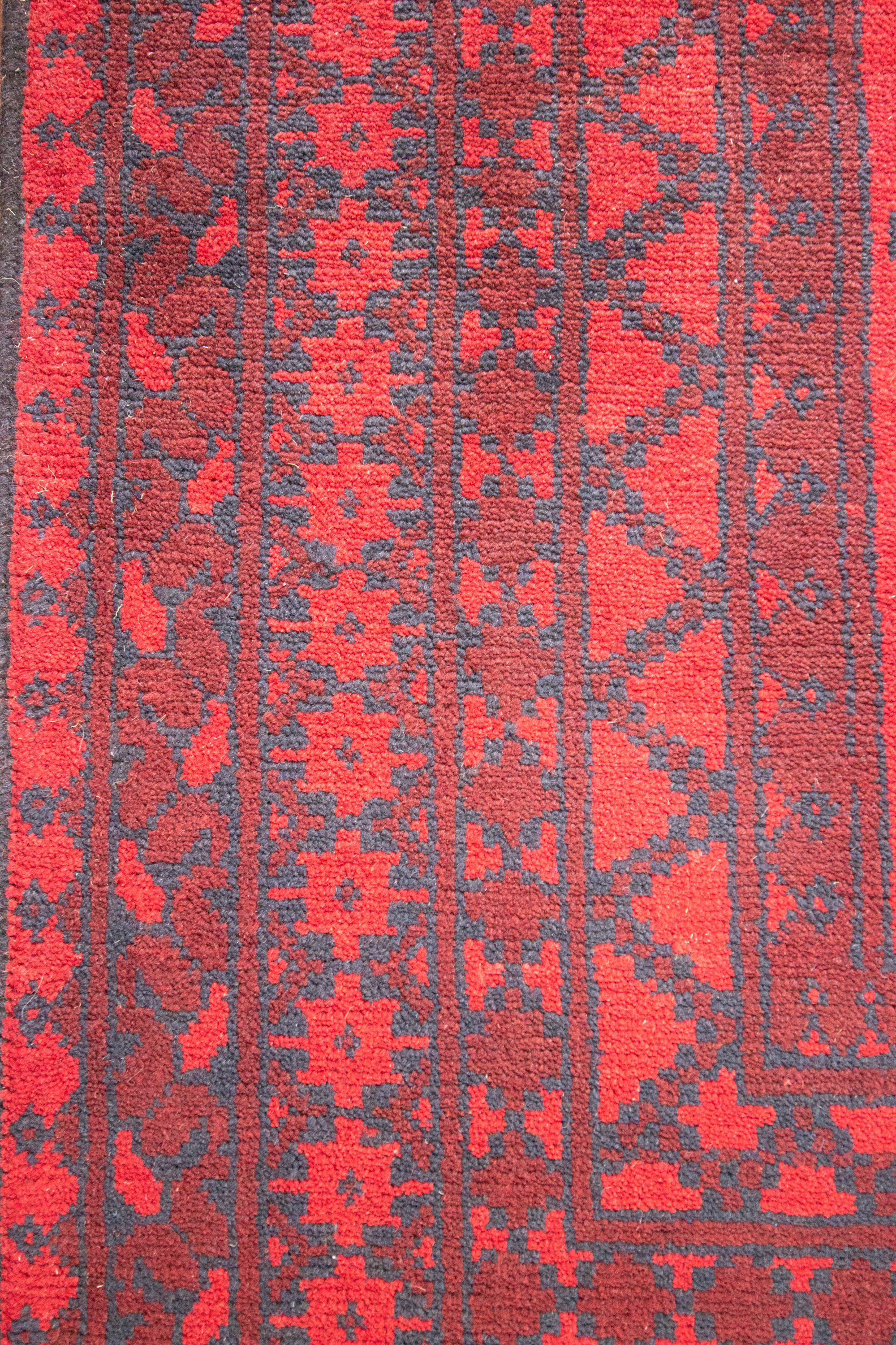Agcha Hand Knotted Rug 4'1
