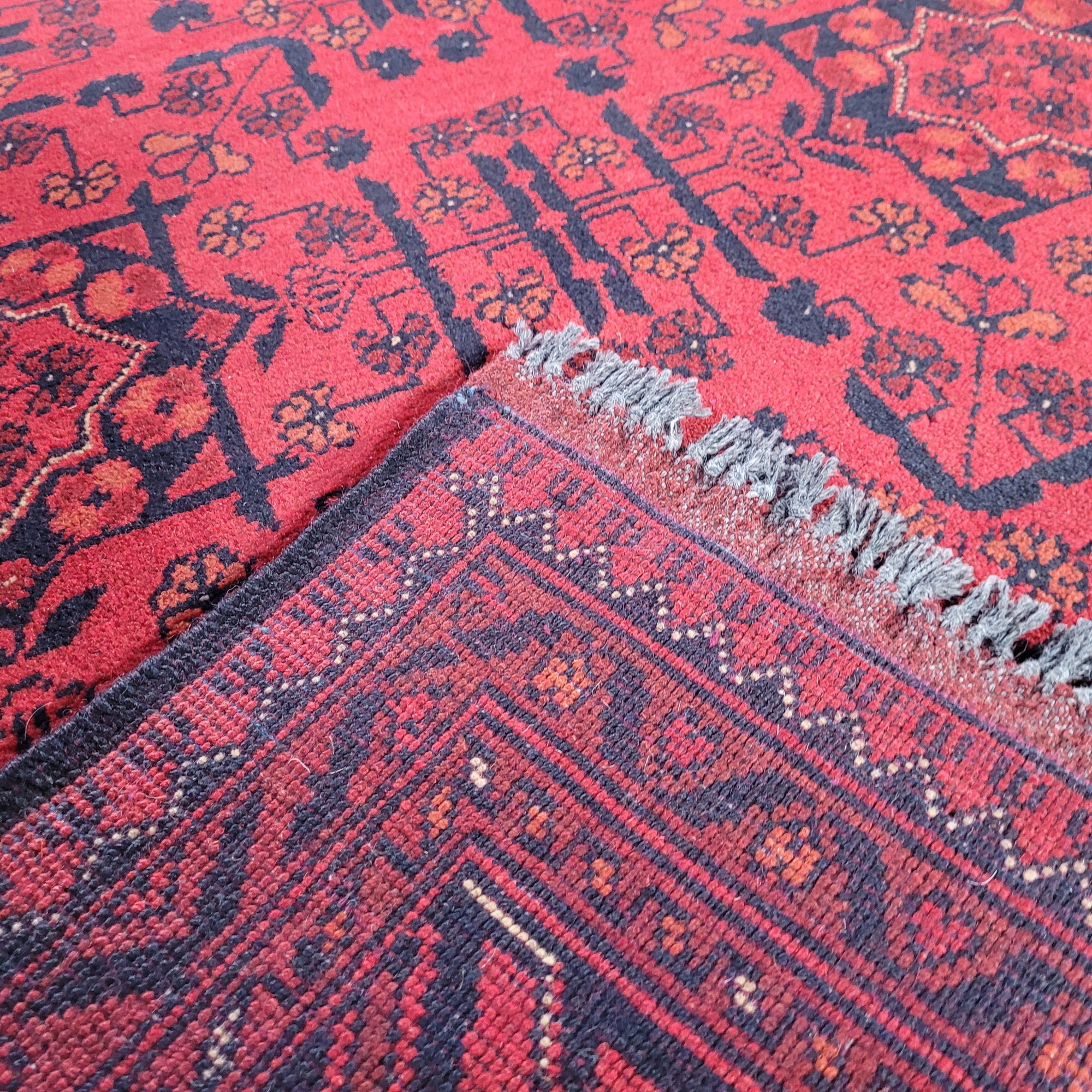 Khal Mohammadi Hand Knotted Rug 4'2