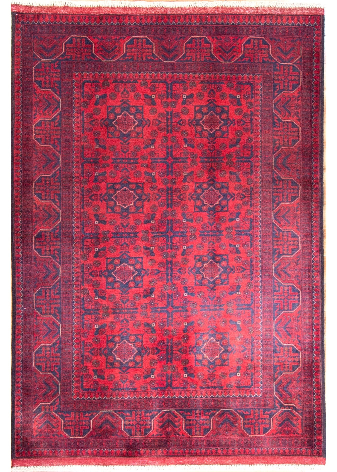Khal Mohammadi Hand Knotted Rug 4'3