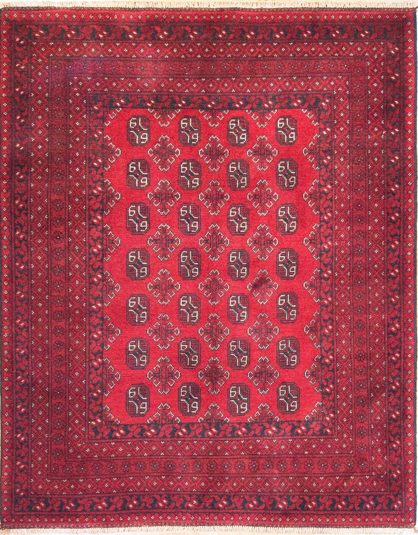 Agcha Hand Knotted Rug 5'1
