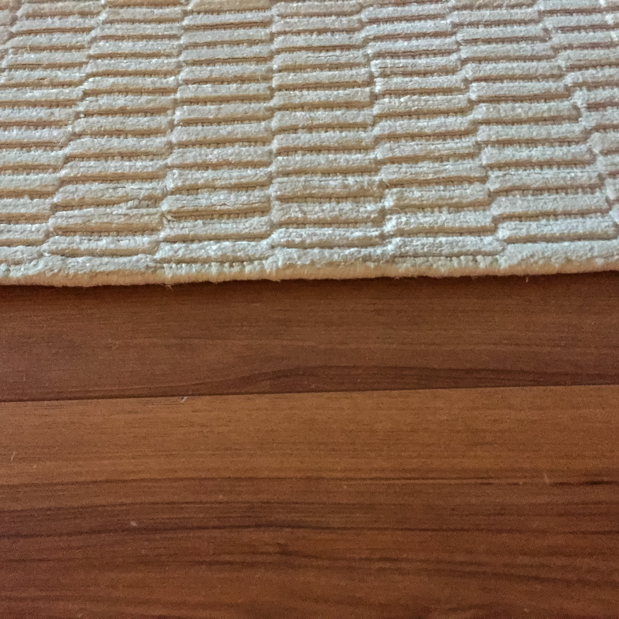Addington White Handmade Rug-Area rug for living room, dining area, and bedroom