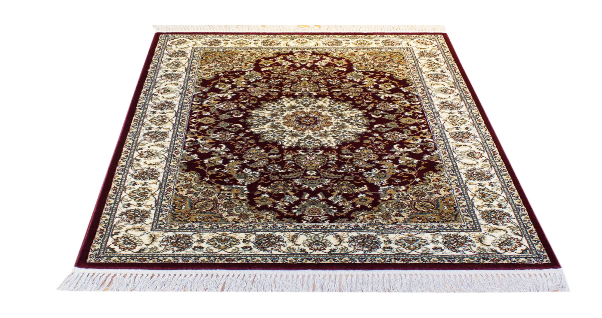 Bostan Red Woven Rug-Area rug for living room, dining area, and bedroom