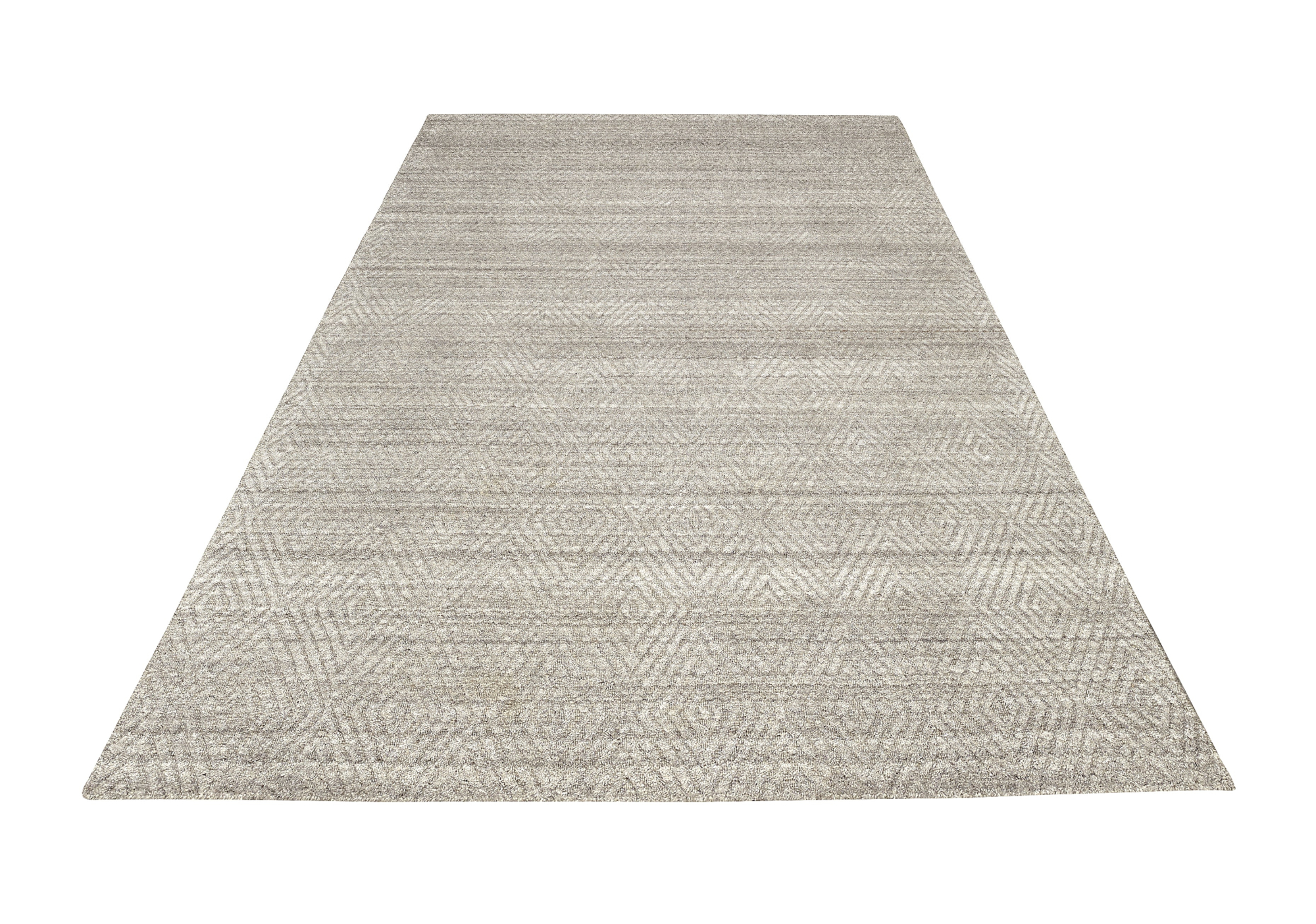 Estelle Taupe Hand Loomed Rug-Area rug for living room, dining area, and bedroom