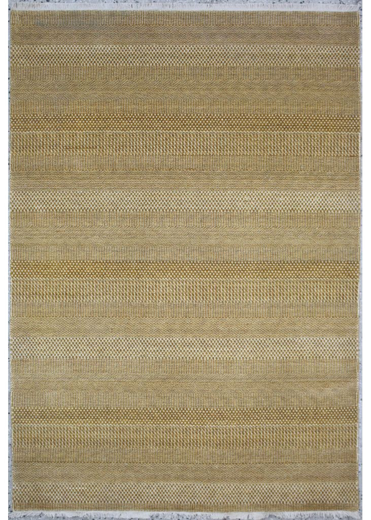 Grass Gold/Ivory Woven Rug 7'6