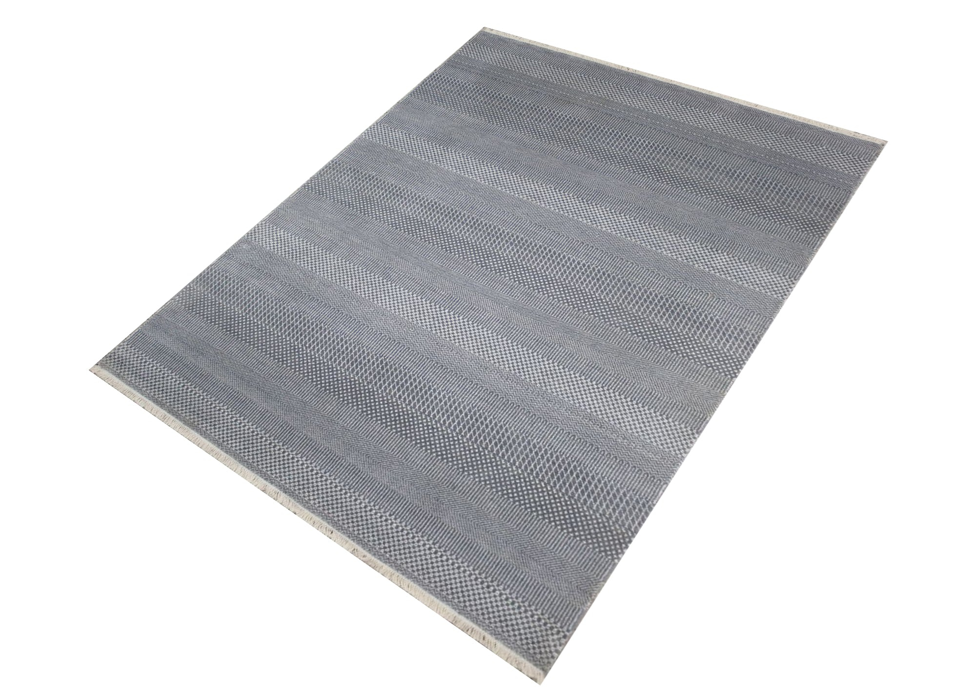 Grass Grey/Ivory Woven Rug 8'0