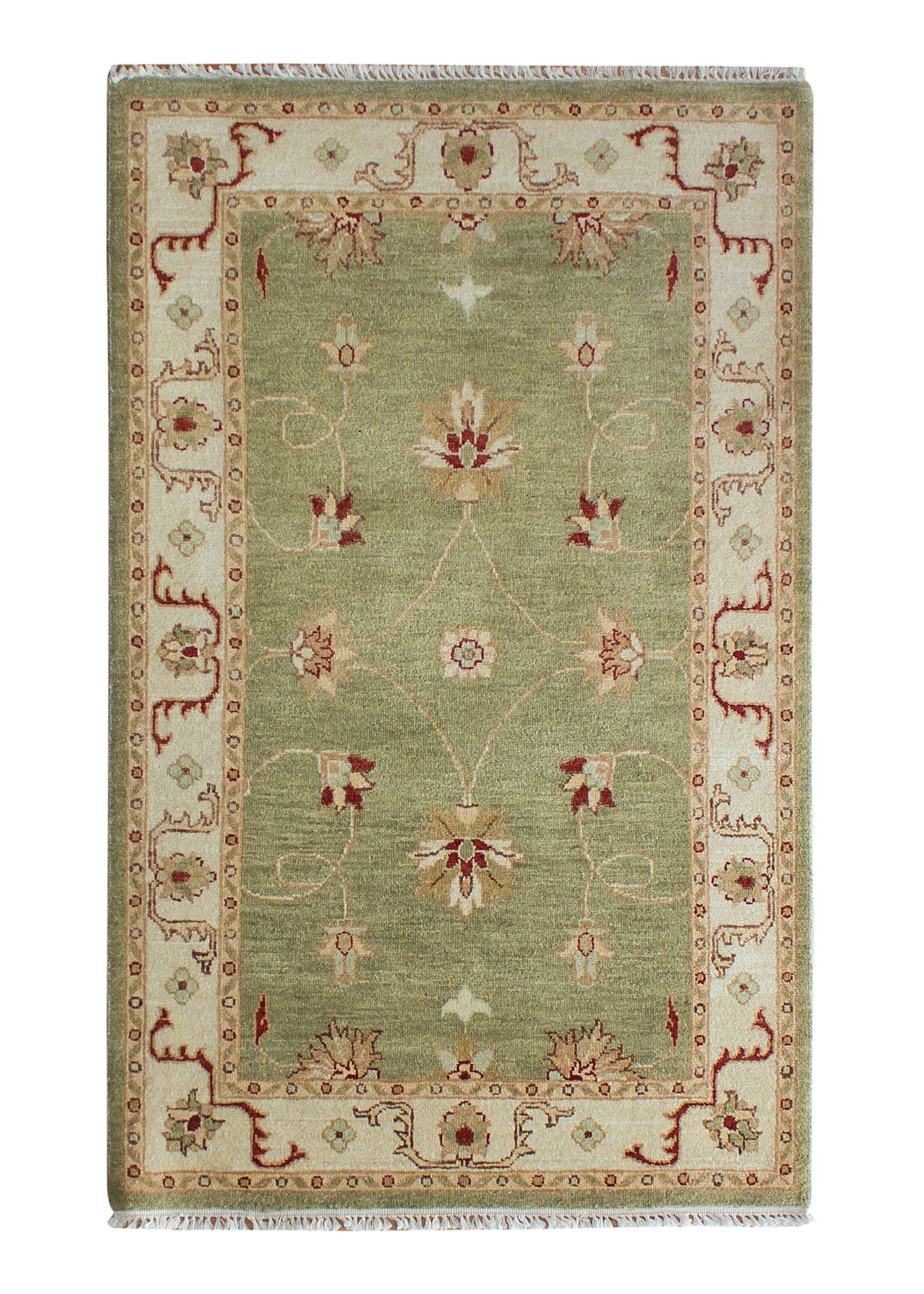 Area rug for living space and any room. Floor decor, rugs and carpets from Tabrizi Rugs. Himalaya H 301 Green - 3'3