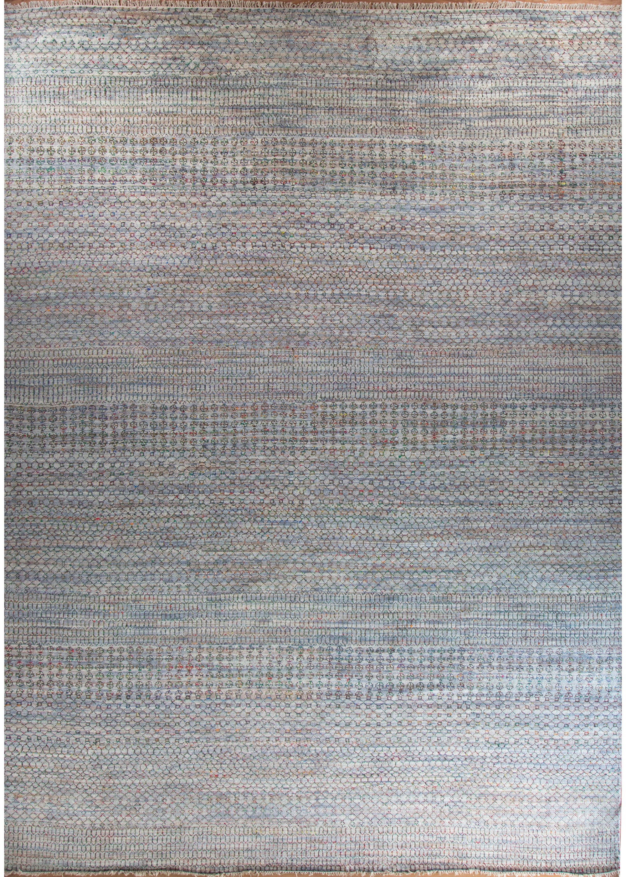Grass Multi Hand Knotted Rug 9'2