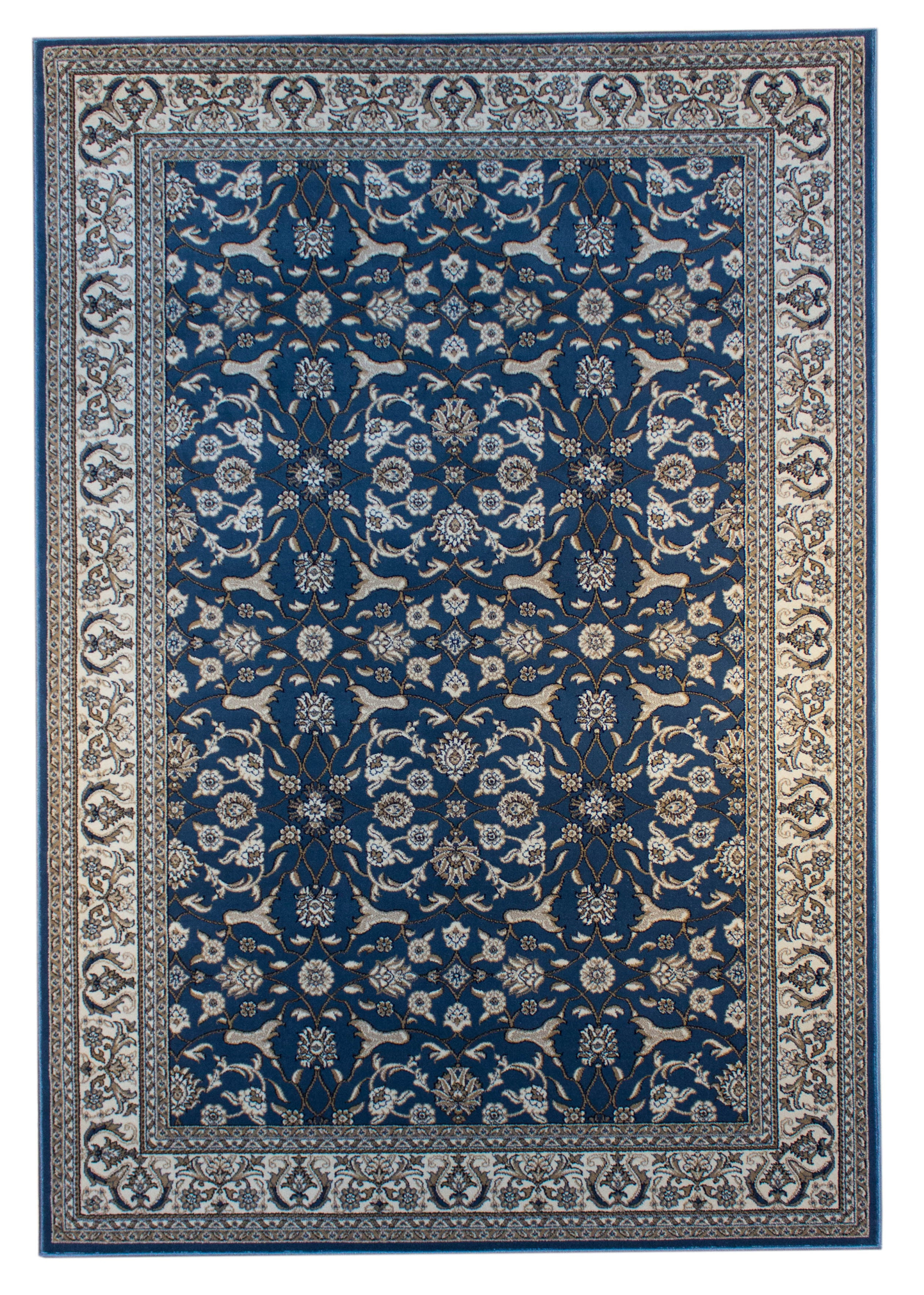 Monir Blue Woven Rug-Area rug for living room, dining area, and bedroom
