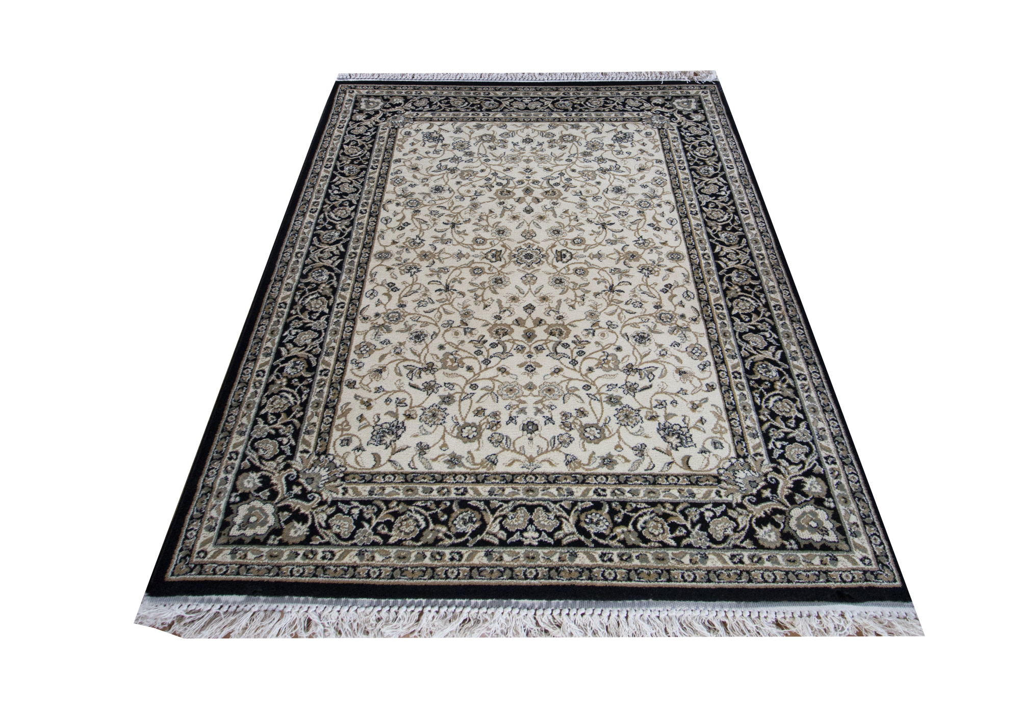 Bostan Cream Woven Rug-Area rug for living room, dining area, and bedroom