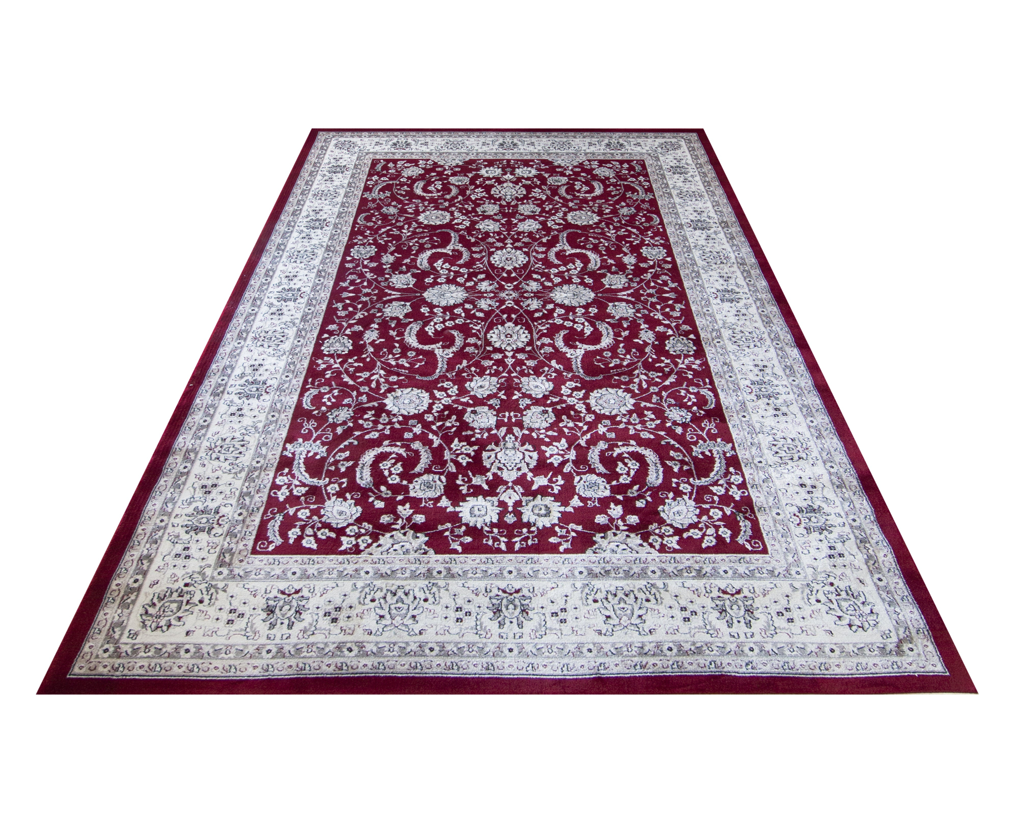 Saphire Red Loomed Rug-Area rug for living room, dining area, and bedroom
