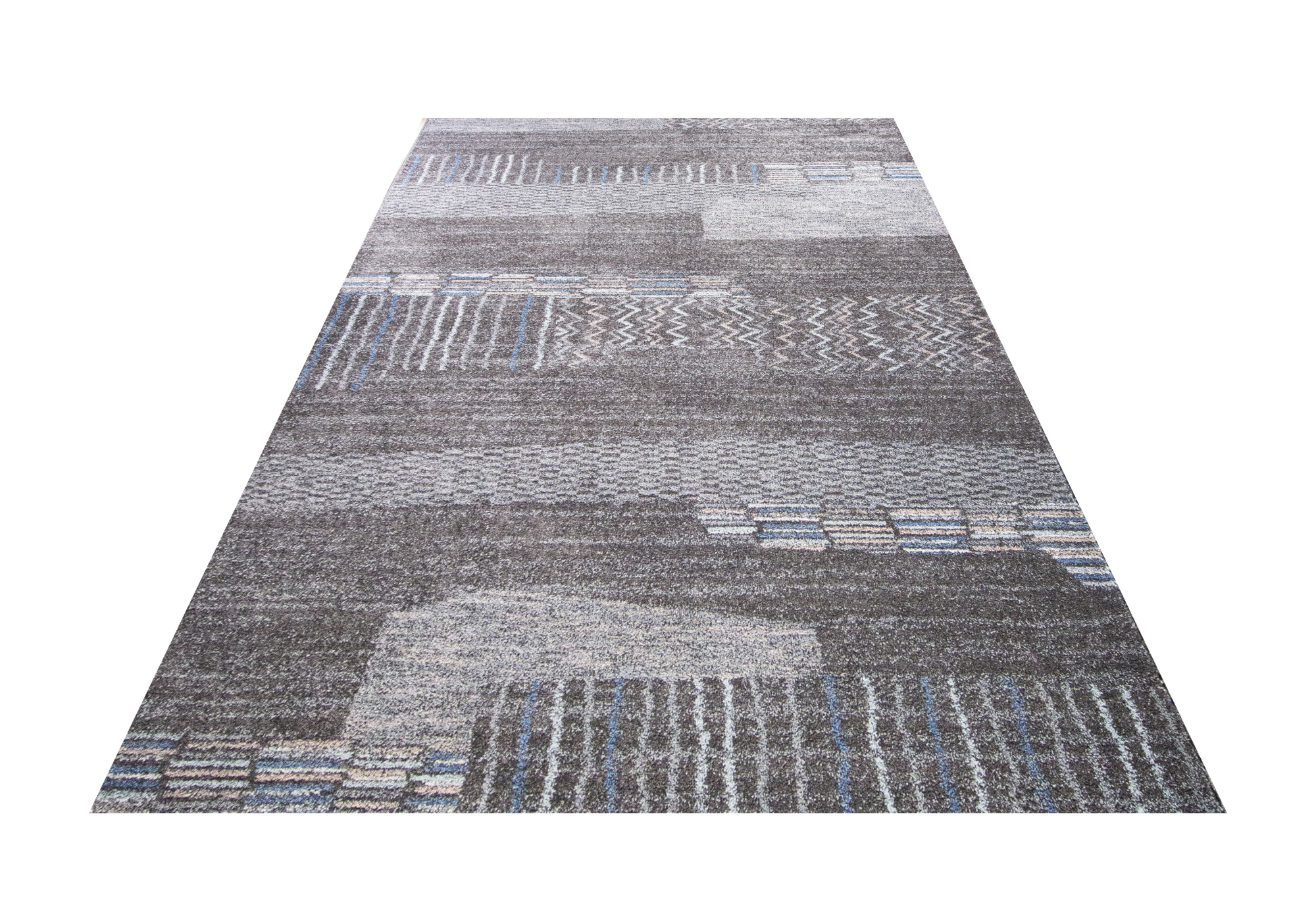 Nova Grey Woven Rug-Area rug for living room, dining area, and bedroom