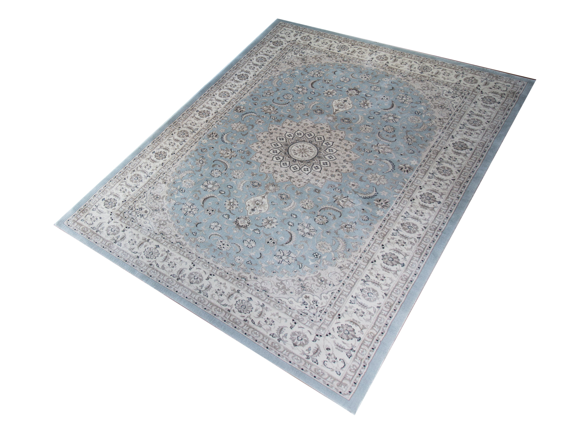 Saphire Blue Woven Rug-Area rug for living room, dining area, and bedroom