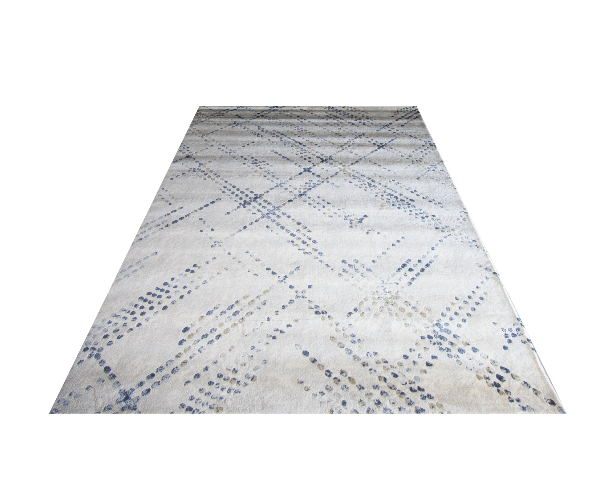 Fusion 7854 Grey Woven Rug-Area rug for living room, dining area, and bedroom