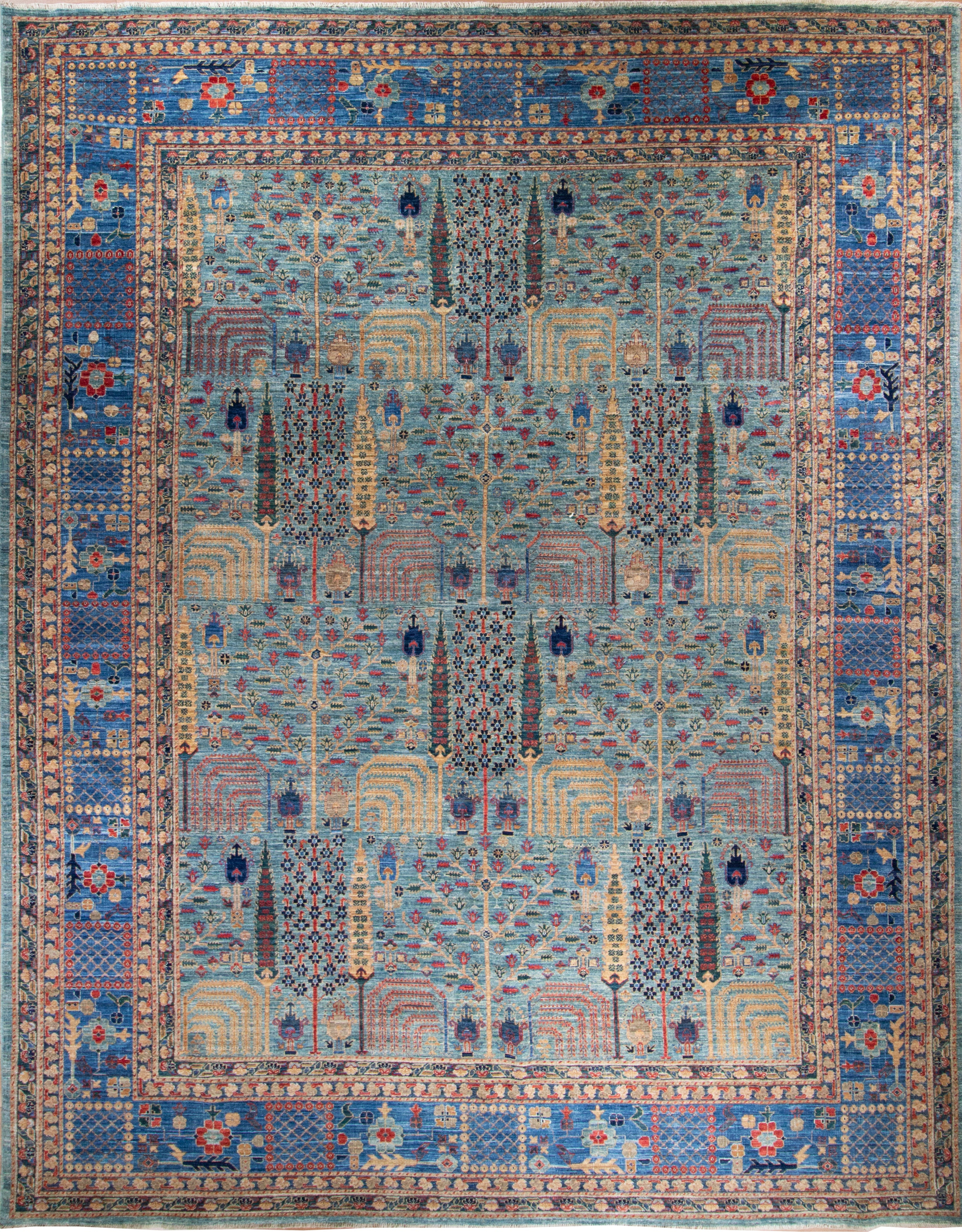 Oushak • Semi-antique Turkish Kilim Rug (8'4x9'10)
