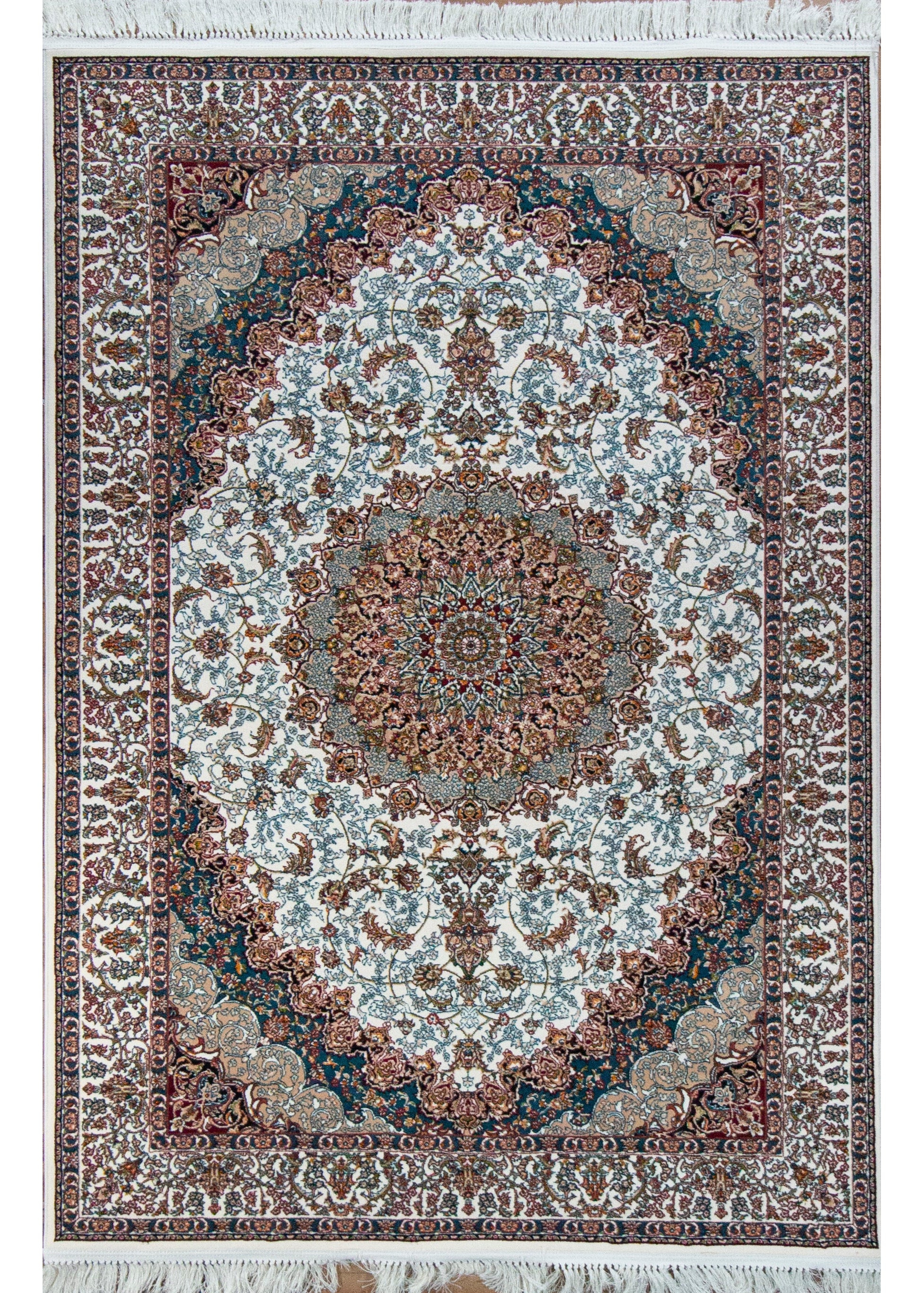 Paradise Cream Loomed Rug-Area rug for living room, dining area, and bedroom