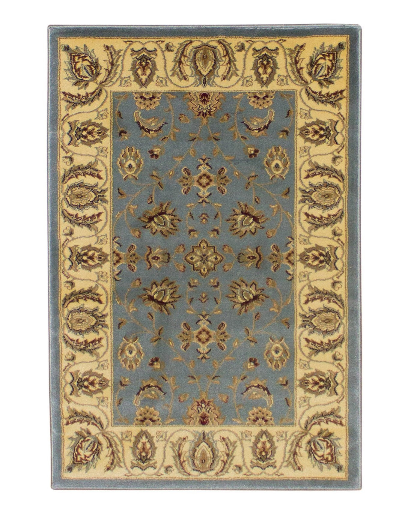 Prestige Blue Woven Rug-Area rug for living room, dining area, and bedroom