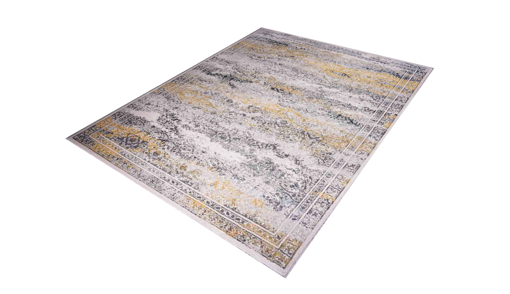 Saluzzo Canary Woven Rug-Area rug for living room, dining area, and bedroom