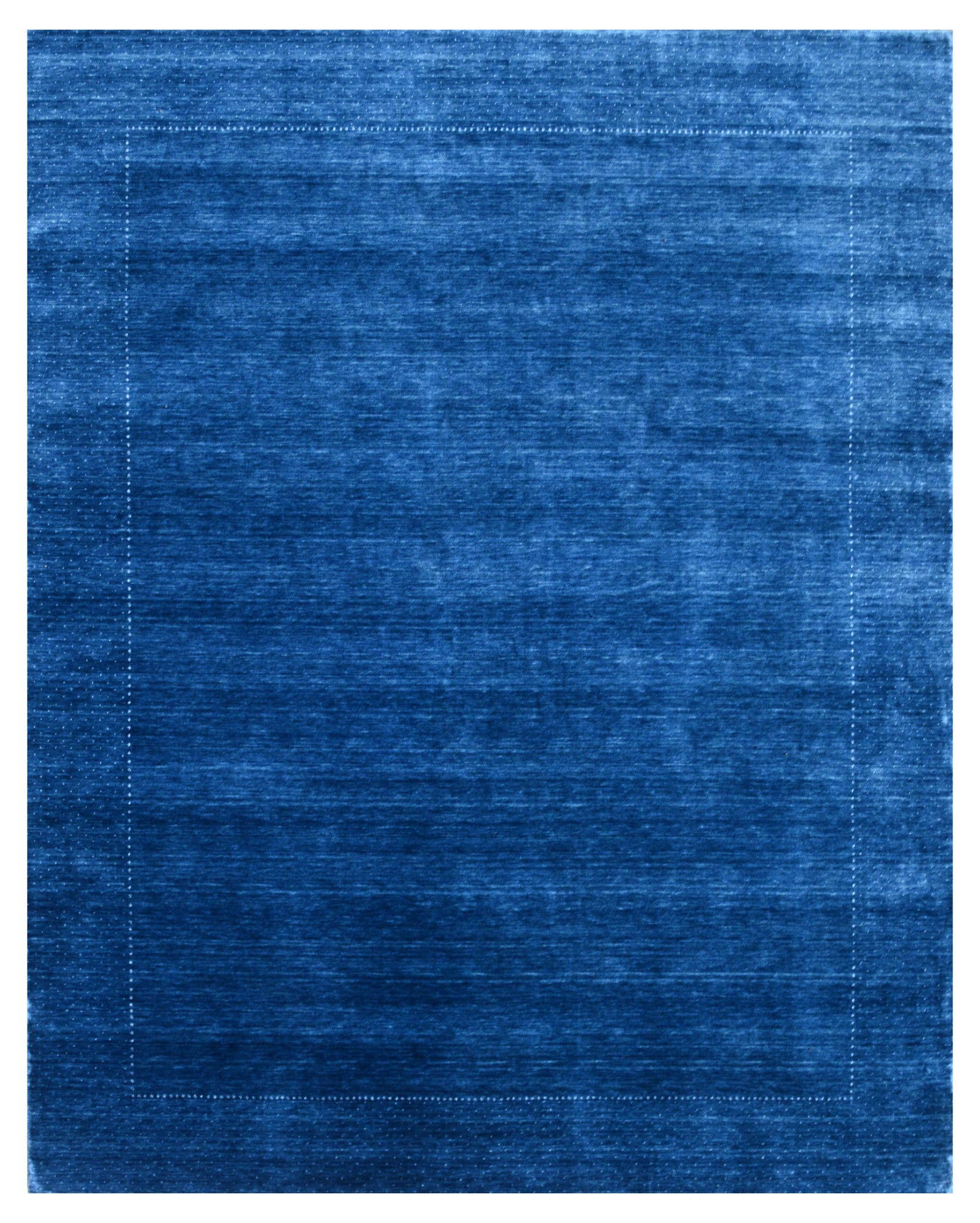 Gabbeh Super Lori Blue Hand Loomed Rug-Area rug for living room, dining area, and bedroom