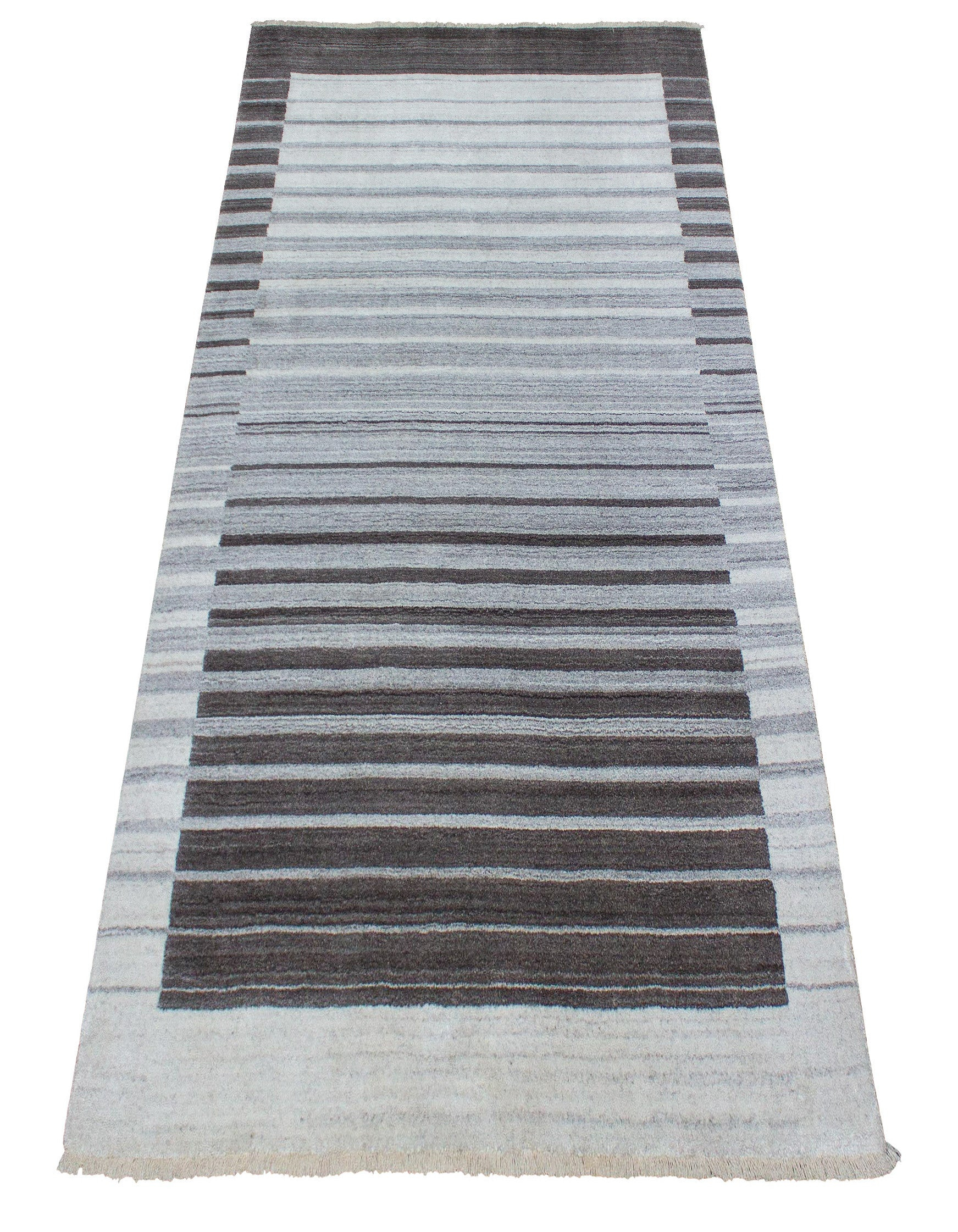 Gabbeh Urban Ivory/Ck Hand Loomed Rug-Area rug for living room, dining area, and bedroom