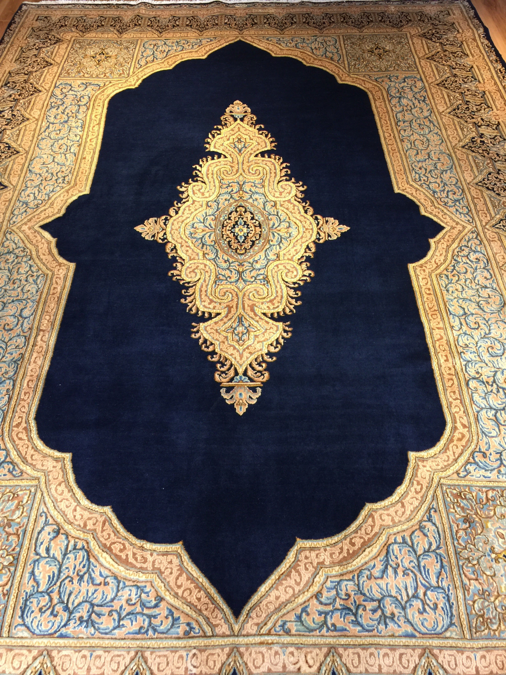 Kerman Hand Knotted Rug 8'4