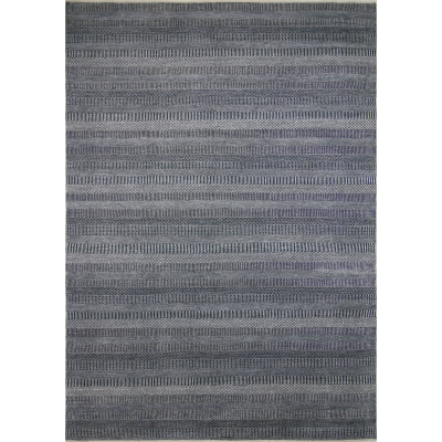 Grass Navy Hand Knotted Rug 9'11