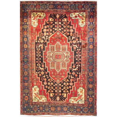 Goltog Hand Knotted Rug 4'4