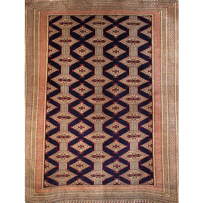 Torkman Hand Knotted Rug 3'3