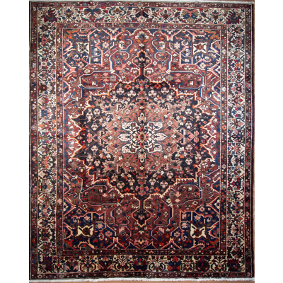 Bakhtiari Red Hand Knotted Rug 10'0