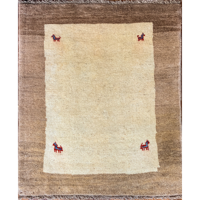 Gabbeh Hand Knotted Rug 3'7