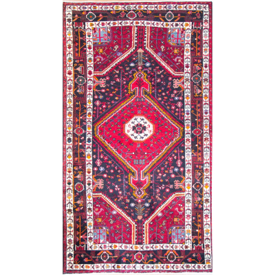 Touserkan Hand Knotted Rug 4'5
