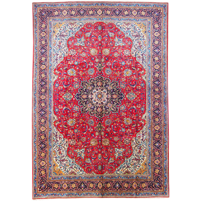 Sarough Hand Knotted Rug 7'10