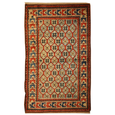 Milas Hand Knotted Rug 3'3