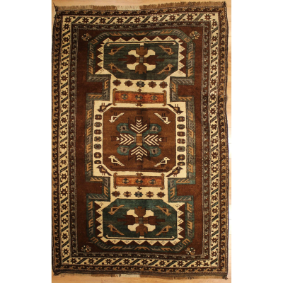 Milas Hand Knotted Rug 4'11