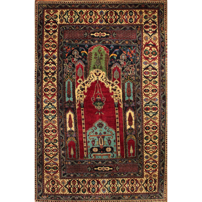 Taspinar Hand Knotted Rug 5'0