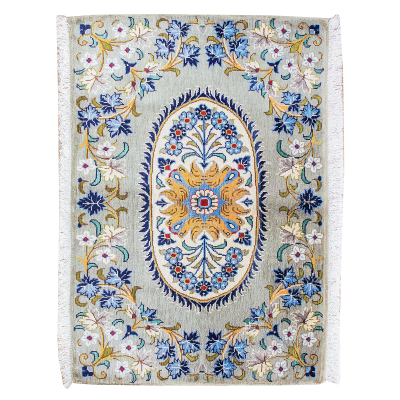 Kashan Hand Knotted Rug 2'1