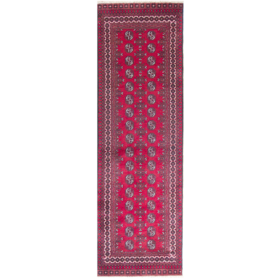 Agcha Hand Knotted Runner Rug 2'7