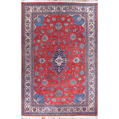 Sarough Hand Knotted Rug 7'0