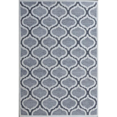 King Silver Hand Knotted Rug