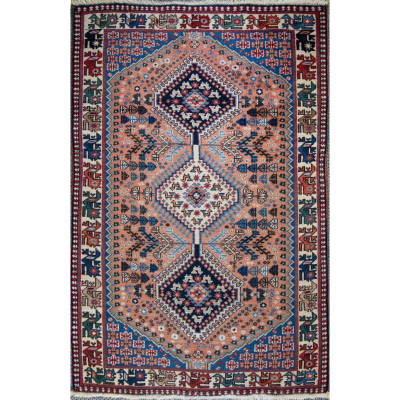 Yalameh Hand Knotted Rug 3'4